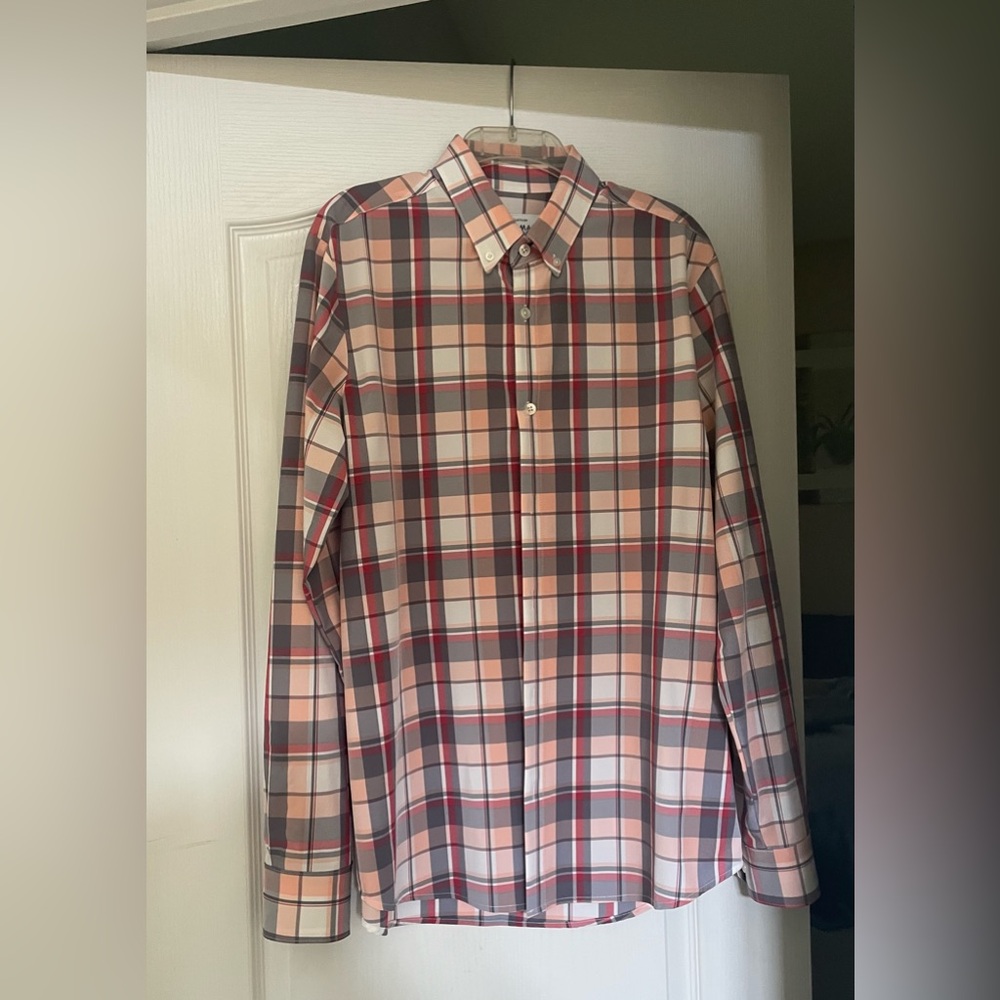 Mizzen+Main trim fit button down long sleeve shirt